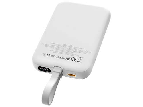 WiWU 10,000mAh Magnetic Wireless Charging Power Bank 20W with Cable Wi-P024