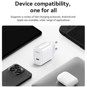 YC57 20W Fast Charging Mini Compact EU Charger
