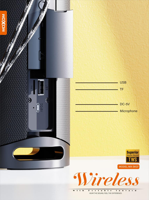 MOXOM MX-SK37 HERO Wireless Speaker