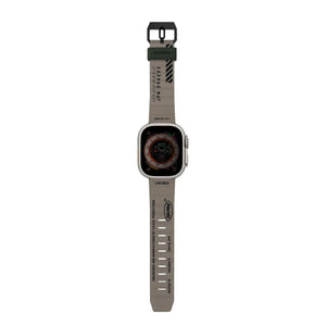 SKINARMA SHOKKU Rugged Silicone Strap for Apple Watch 49mm