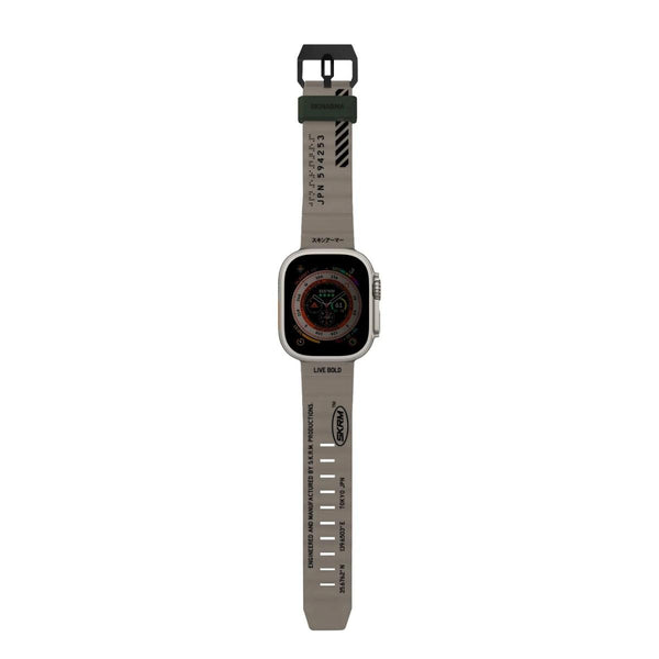 SKINARMA SHOKKU Rugged Silicone Strap for Apple Watch 49mm