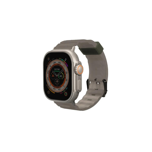 SKINARMA SHOKKU Rugged Silicone Strap for Apple Watch 49mm