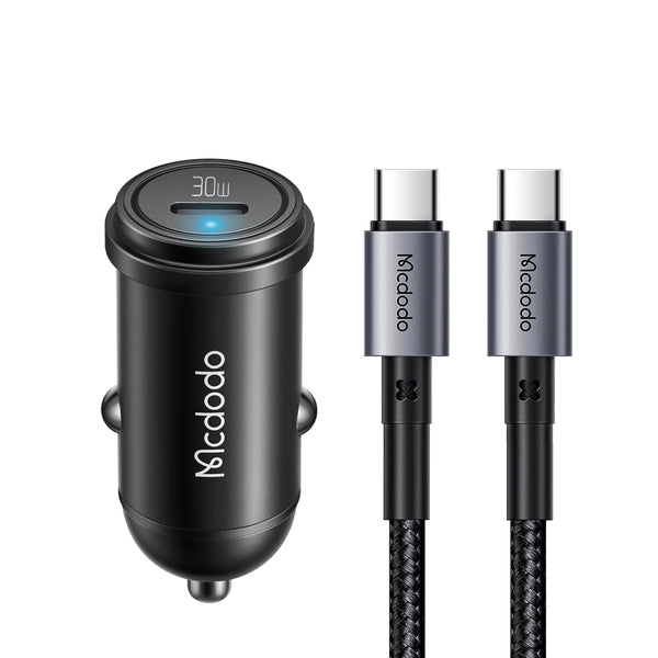 MCDODO CC-7493 30W PD Car Charger With Cable Type-C