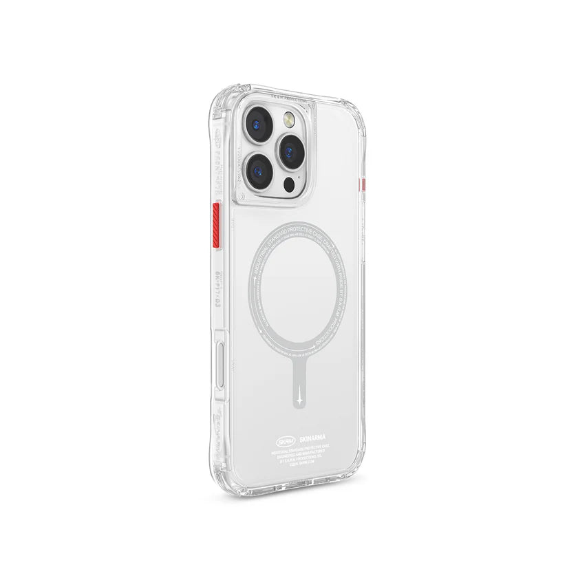 SKINARMA SAIDO Mag-Charge iPhone Case - Clear 15ProMax