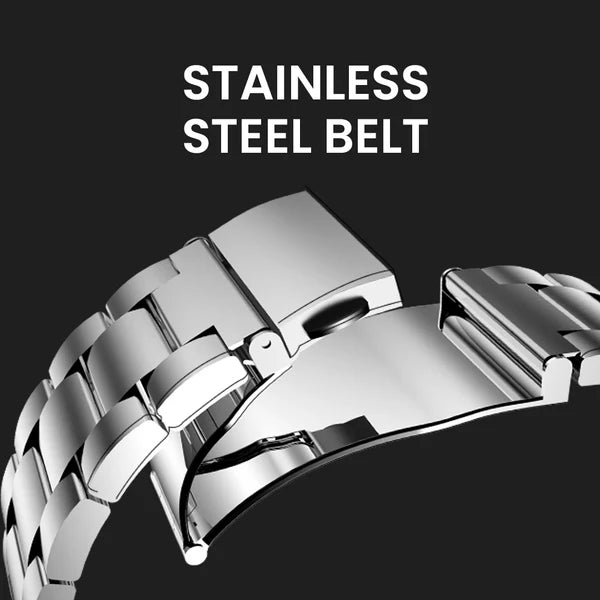 HiFuture Future Go Pro Stainless Steel Smart Watch