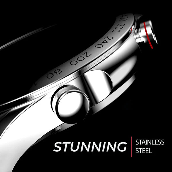 HiFuture Future Go Pro Stainless Steel Smart Watch