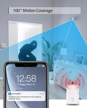 Anker Eufy Security 5-Piece Home Alarm Kit