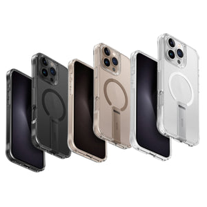 UNIQ Hybrid iPhone Magclick Eleva With Vertical Stand Case