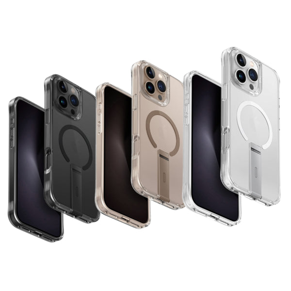 UNIQ Hybrid iPhone Magclick Eleva With Vertical Stand Case