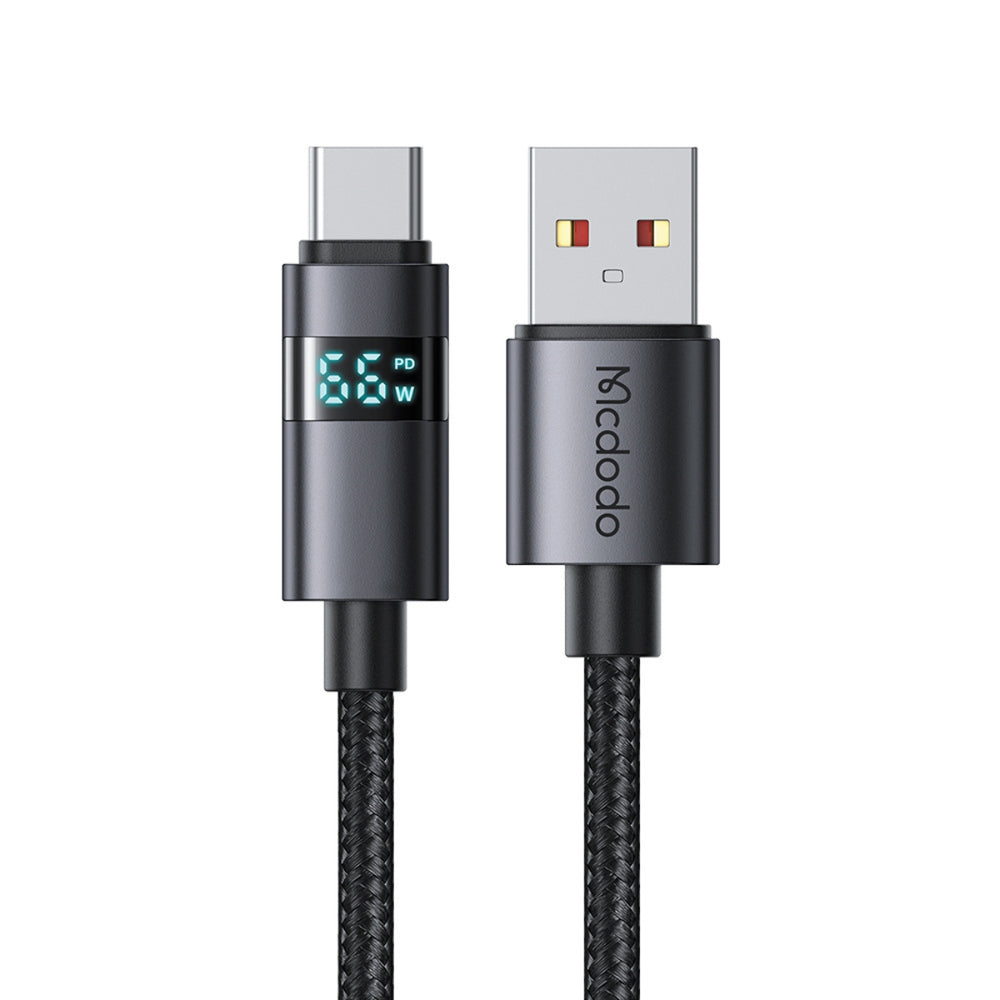 MCDODO CA-6490 Horizontal LED Display USB Data Cable 1.2m