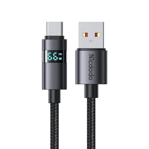 MCDODO CA-6490 Horizontal LED Display USB Data Cable 1.2m