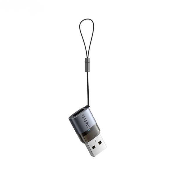 MCDODO OT-7580 USB-C to USB-A 3.0 Transfer Adapter with Indicator Lights and Lanyard