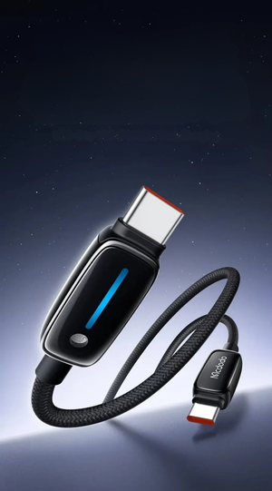 MCDODO CA-0100  100W Light-Sensing Smart Cable USB-C to USB- C 1.2m