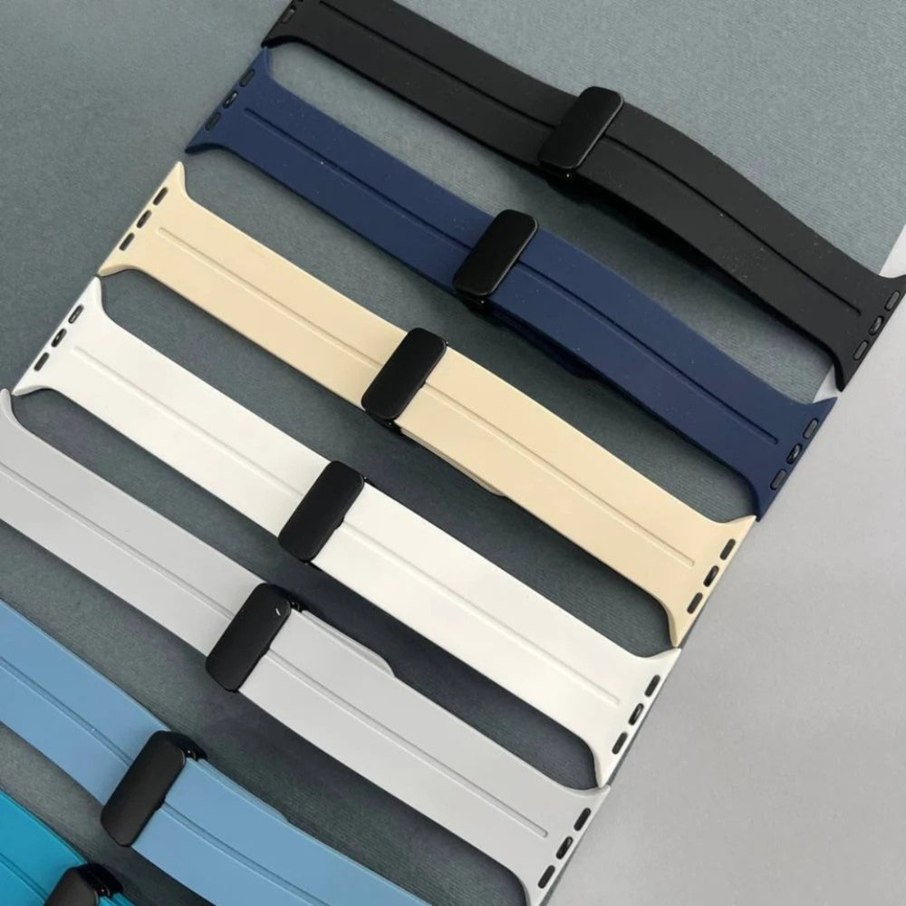Magnetic Silicone Apple Watch Band