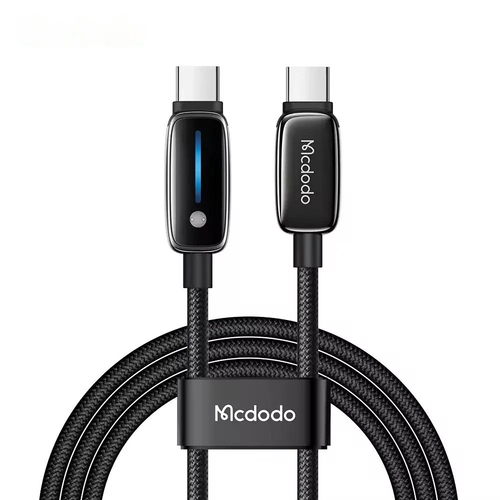 MCDODO CA-0100  100W Light-Sensing Smart Cable USB-C to USB- C 1.2m