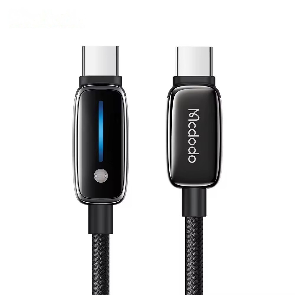 MCDODO CA-0100  100W Light-Sensing Smart Cable USB-C to USB- C 1.2m
