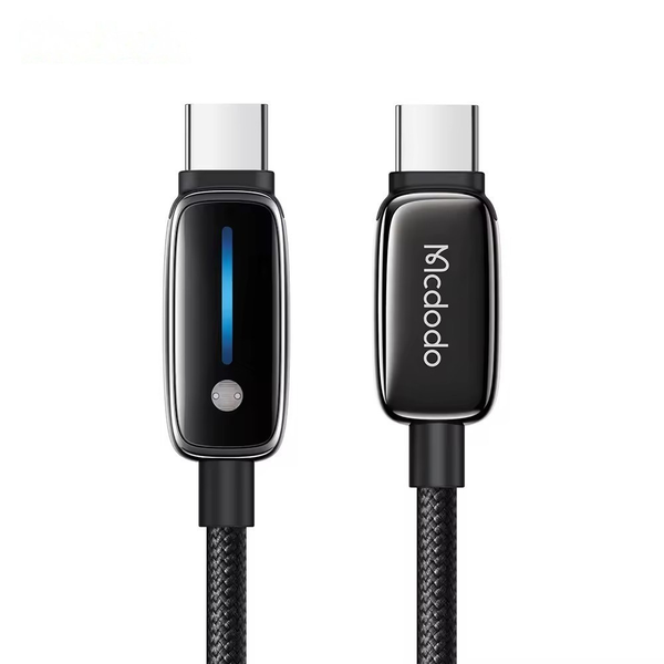 MCDODO CA-0100  100W Light-Sensing Smart Cable USB-C to USB- C 1.2m