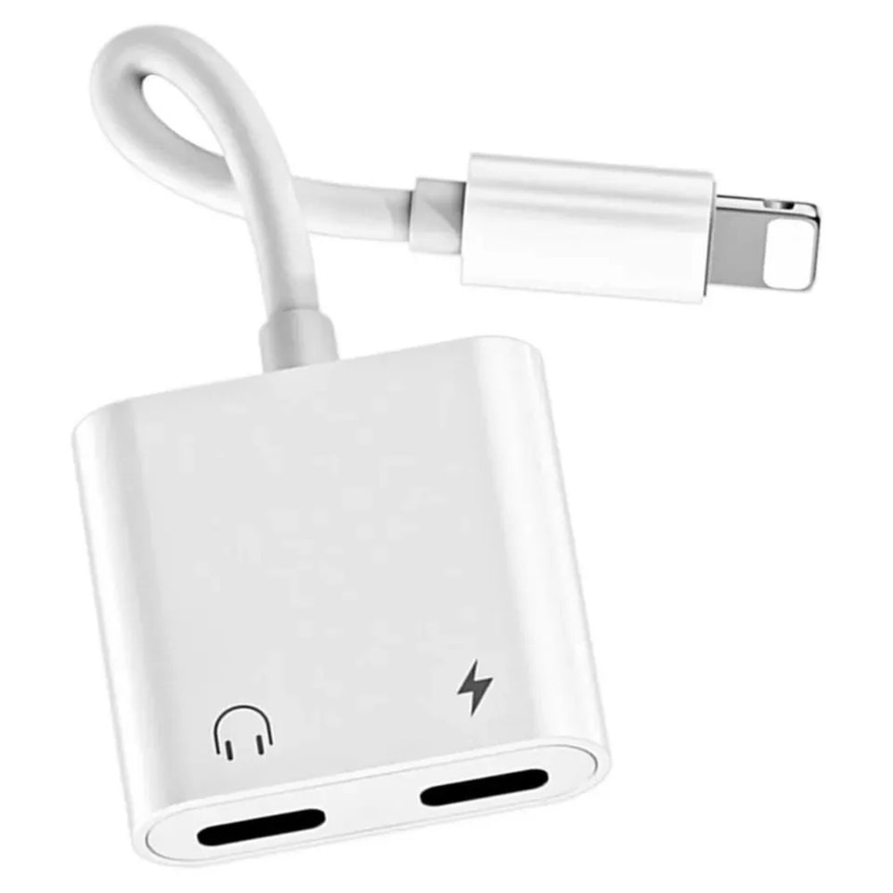 LENYES 2-in-1 USB-C to Charging + 3.5mm Audio Adapter