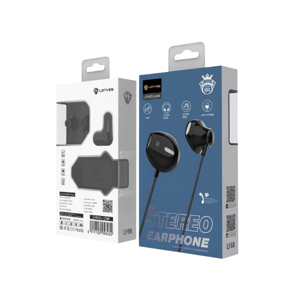 LENYES Wired Earphones LF68