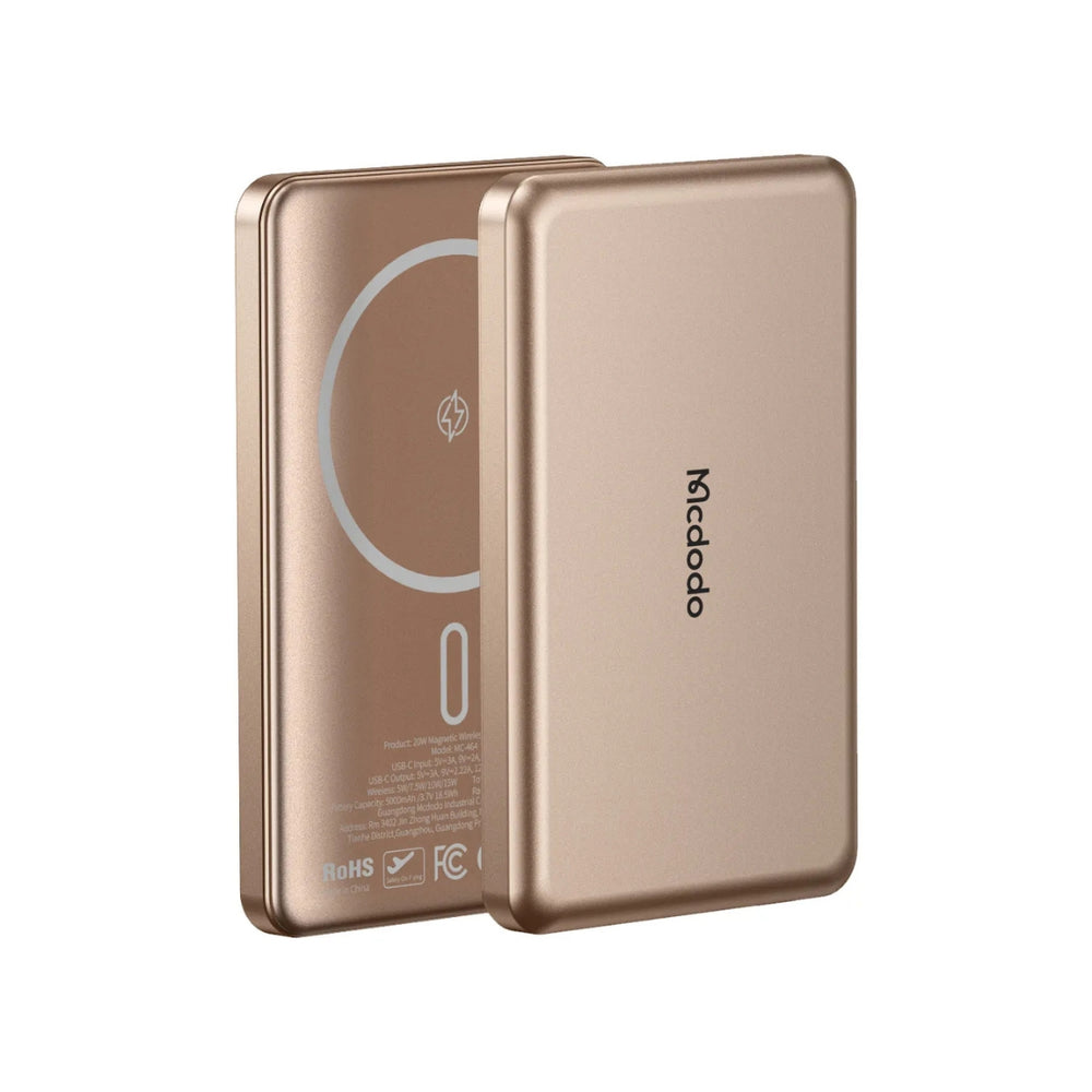 MCDODO MC-4642 20W Magnetic Wireless Metal Ultra-Thin Power Bank
