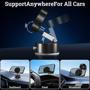 Vacuum Magnetic Suction Phone Holder