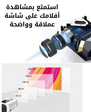 Smart 4K Android Cinema Projector