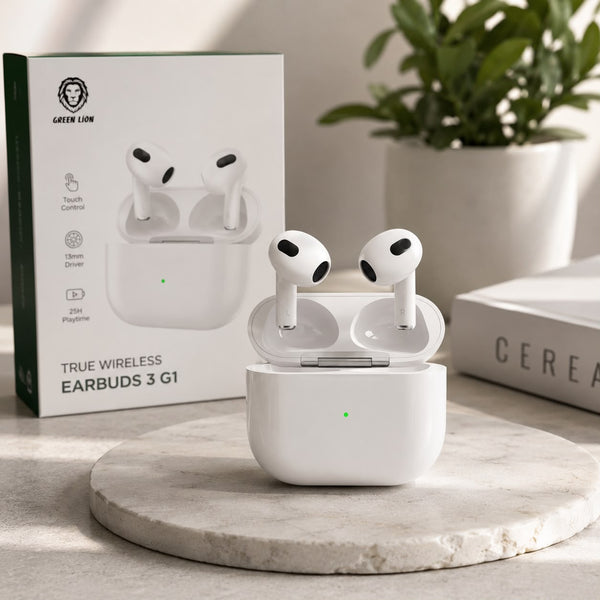 Green Lion True Wireless Earbuds 3 G1