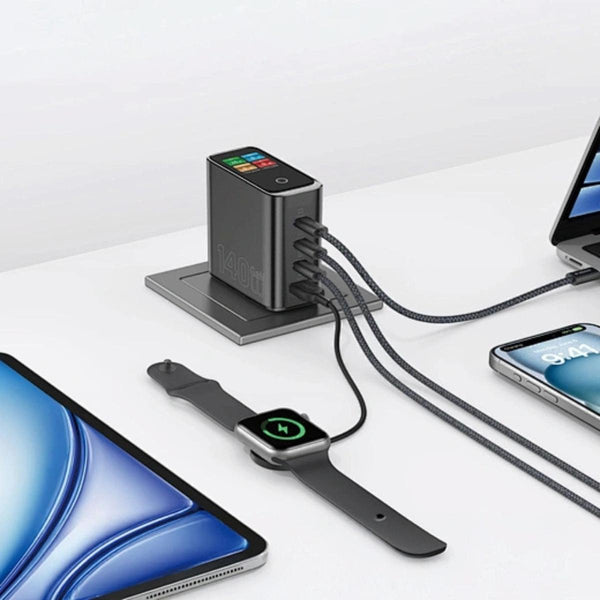 WiWU 140W Intelligent Display GaN Fast Charger