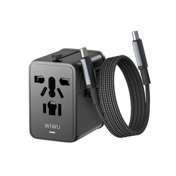  WiWU 20W Universal Plug Adapter & Charging Hub