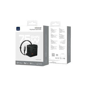 WiWU 75W Universal Travel Plug Adapter & Ultimate Power Hub