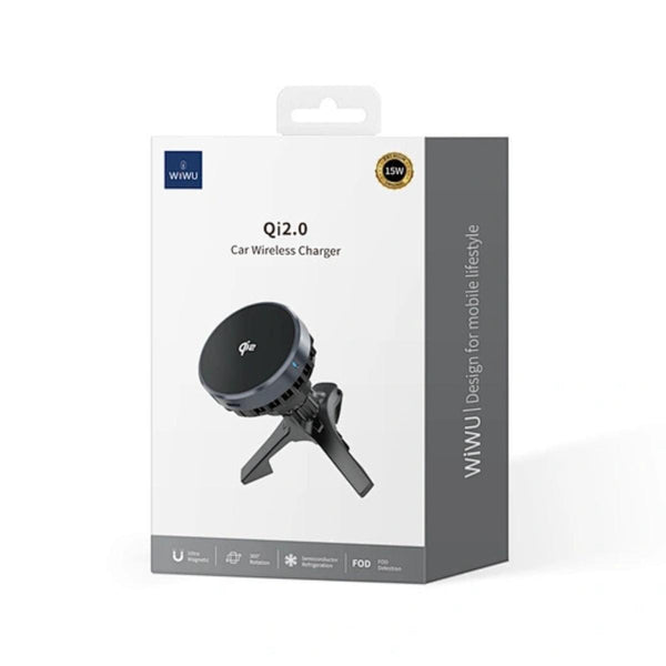 WiWU CH-319 Qi2.0 Magnetic Wireless Car Charger
