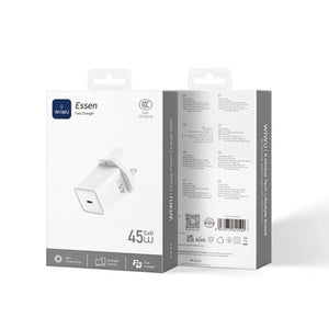 WiWU Essen 45W GaN Fast Travel Charger