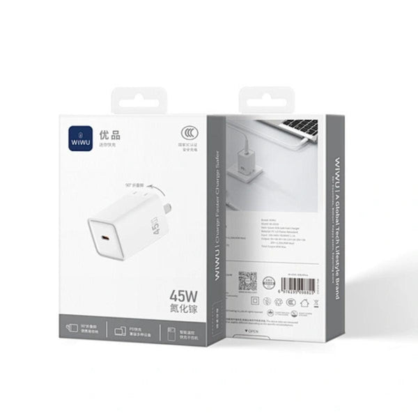 WiWU Essen 45W GaN Fast Travel Charger