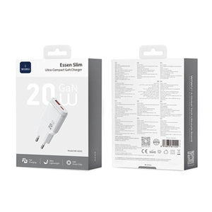 WiWU Essen Slim 20W Ultra-Compact GaN Charger