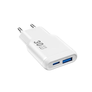 WiWU Essen Slim 30W Ultra-Compact GaN Charger