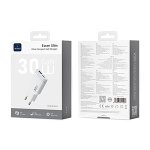 WiWU Essen Slim 30W Ultra-Compact GaN Charger