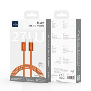 WiWU Essen USB-C to Lightning 27W Fast Charging Cable 1.5m