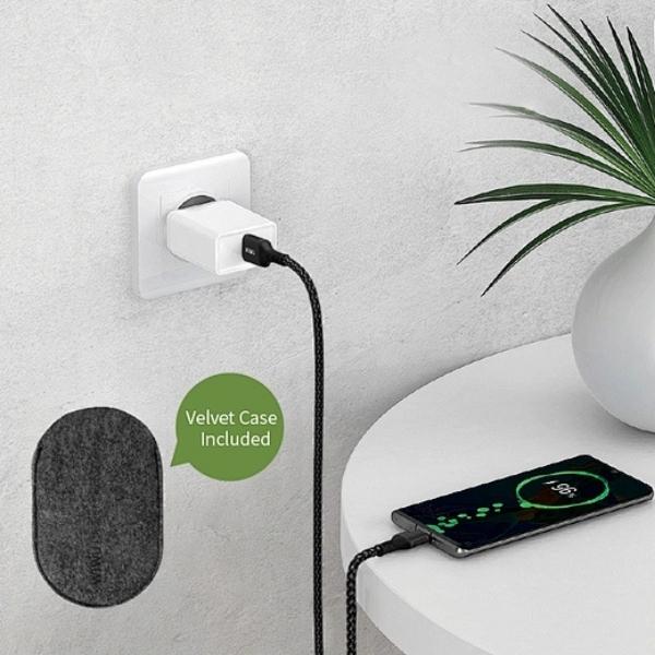 WiWU F12 45W USB-C Fast Charging Cable