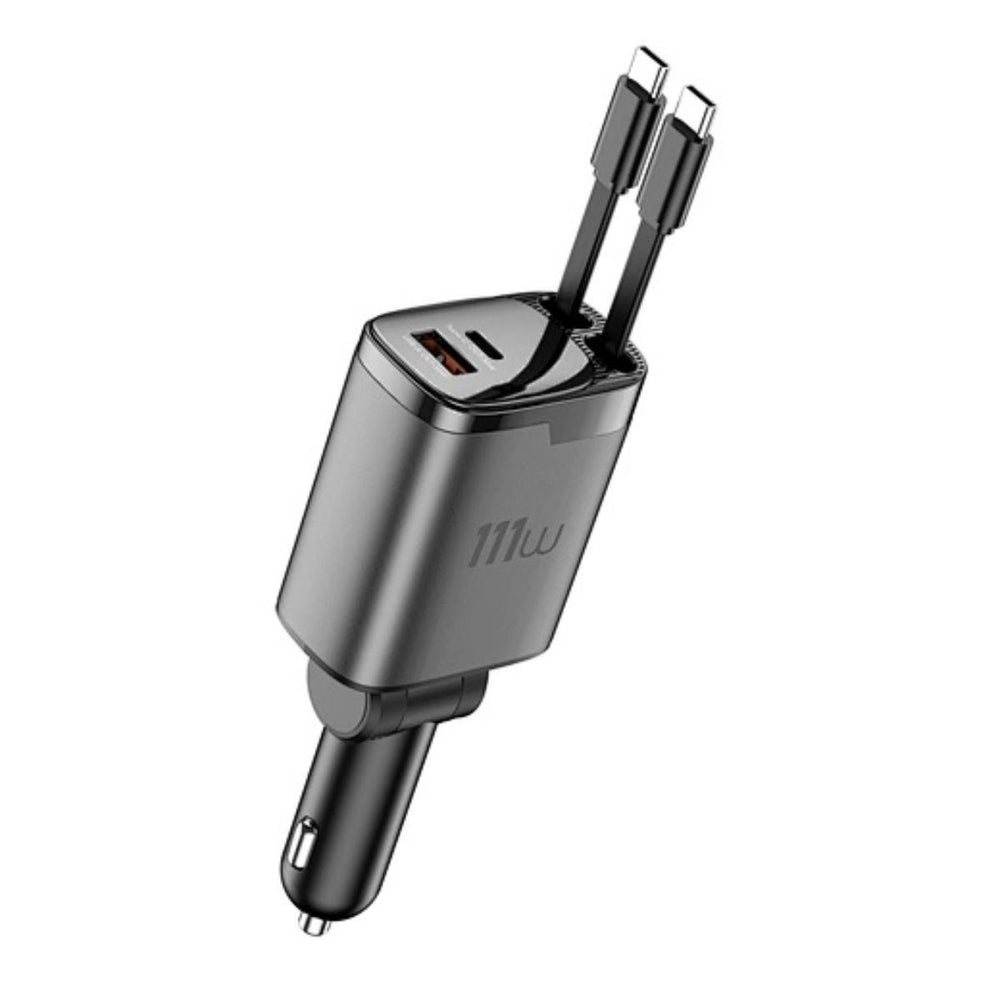 WiWU Helix Pro 111W Retractable Car Charger Wi-CC034