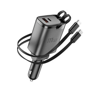 WiWU Helix Pro 111W Retractable Car Charger Wi-CC034
