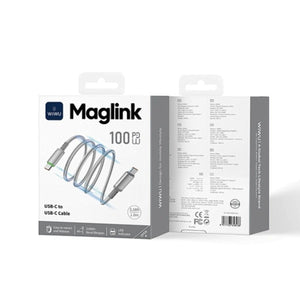 WiWU Maglink 100W Magnetic USB-C to USB-C Cable