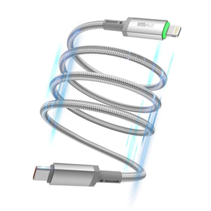 WiWU Maglink 27W Magnetic USB-C to Lightning Cable