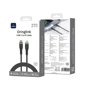 WiWU Oushan Series 27W USB-C to Lightning Cable