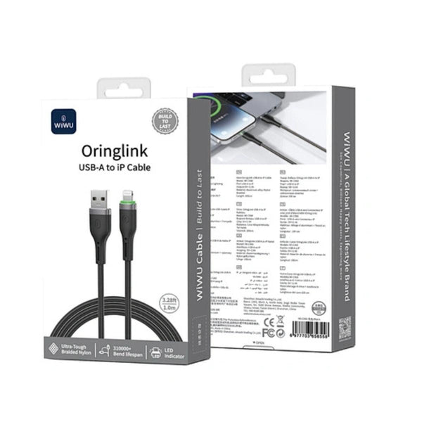 WiWU Oushan Series USB-A to Lightning Charging Cable