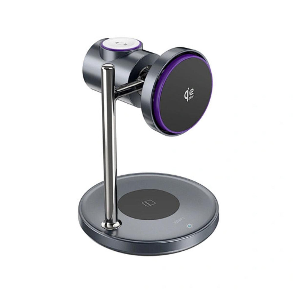WiWU Space Station 3-in-1 Magnetic Wireless Charger
