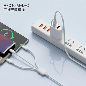 WiWU Stellar Series Multi-Connector Charging Cable