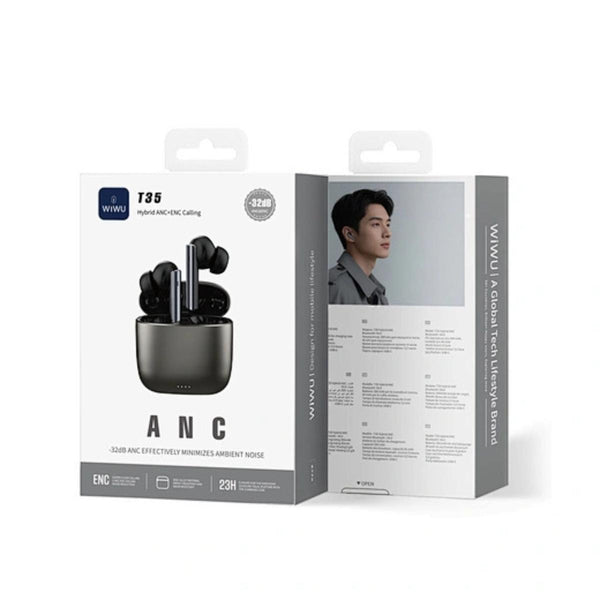 WiWU T35 Hybrid ANC Wireless Earbuds