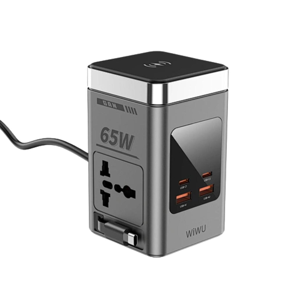 WiWU Wi-W040 65W GaN 10-in-1 Wireless Charging Station