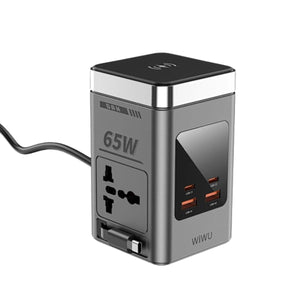 WiWU Wi-W040 65W GaN 10-in-1 Wireless Charging Station