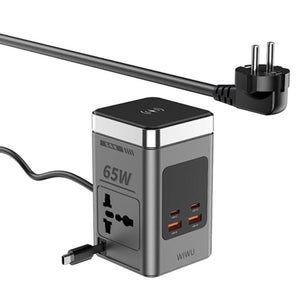 WiWU Wi-W040 65W GaN 10-in-1 Wireless Charging Station